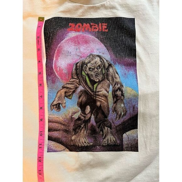 100% Authentic ACNE STUDIOS Beige Monster in My Pocket Edition 'Zombie' T-Shirt - Picture 7 of 14